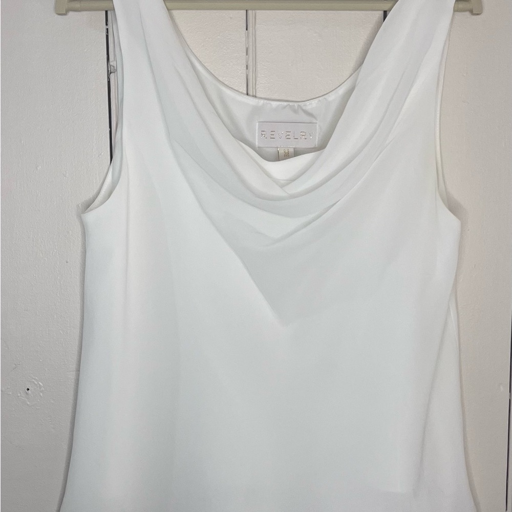 Revel White Sleeveless Top